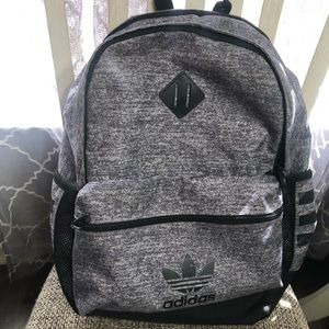 Adidas Heathered Grey Backpack